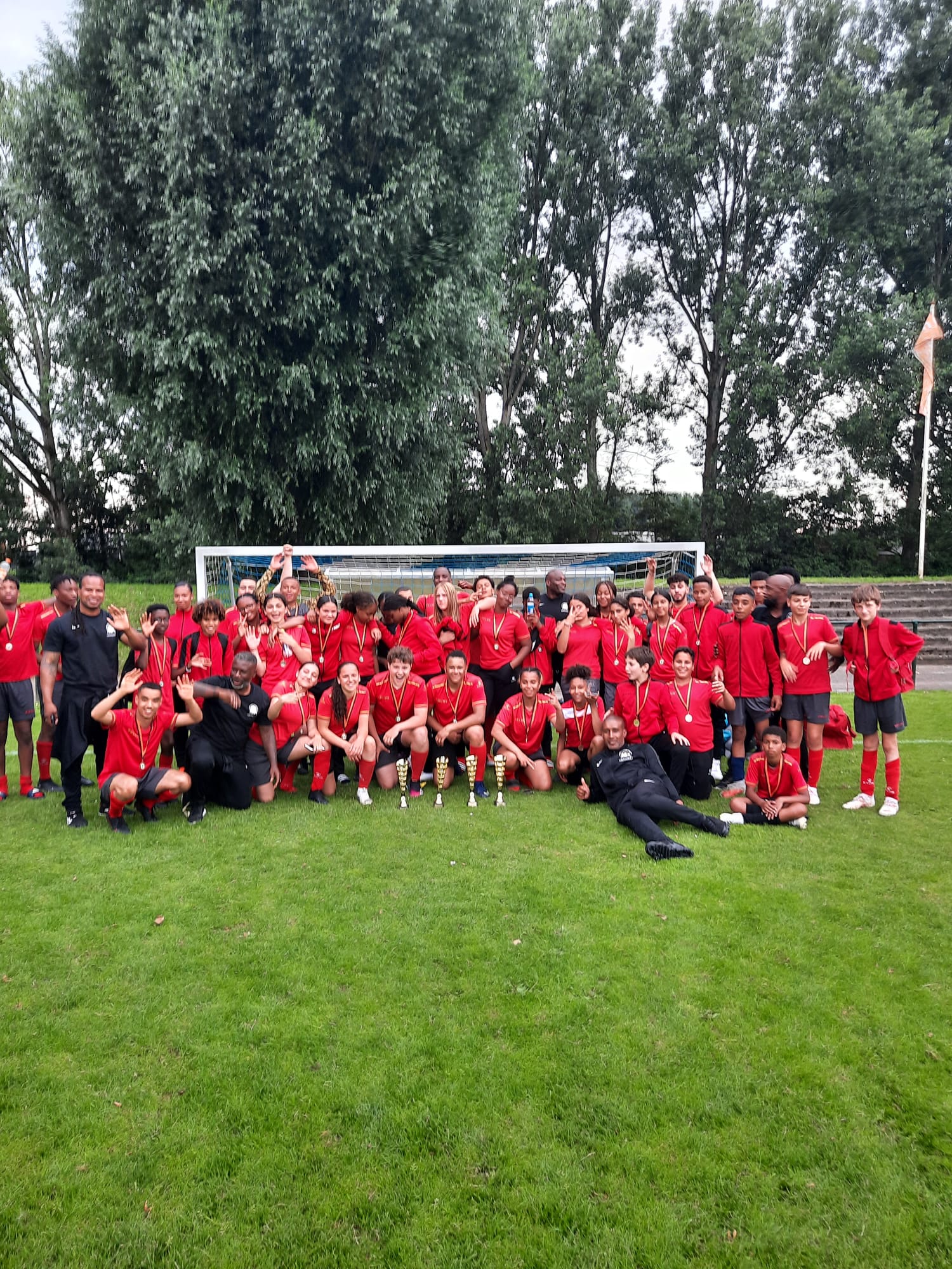 Jongeren van Stichting SSW als team